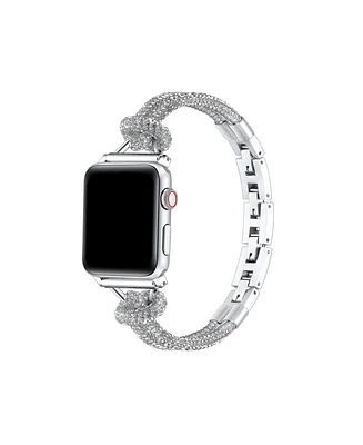 Posh Tech Serena Faux Tennis Bracelet Band for Apple Watch, Fits All Apple Watch Models