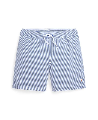 Polo Ralph Lauren Big Boys Traveler Stretch Seersucker Swim Trunk