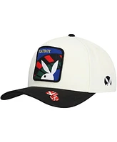 Lids Men's White Playboy Casino A-Frame Adjustable Hat