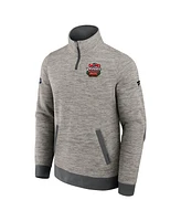 Fanatics Men's Gray 2025 Nhl Winter Classic Authentic Pro Quarter-Zip Sweatshirt