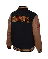 Colosseum Men's Letterman Full-Snap Varsity Jacket