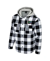 Colosseum Men's Black/White Florida Gators Buffalo Plaid Full-Zip Jacket