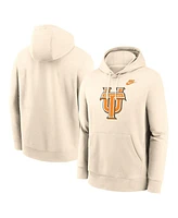 Nike Men's Cream Tennessee Volunteers Vault Logo Pullover Hoodie