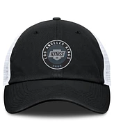 Fanatics Men's Black/White Los Angeles Kings Averie Trucker Adjustable Hat