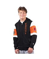 Starter Men's Black Cincinnati Bengals Extreme Full-Zip Hoodie