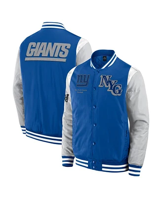 Fanatics Men's and Women's Royal New York Giants Elements Elite Full-Snap Jacket