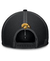 Nike Men's Black Iowa Hawkeyes Rise Adjustable Hat