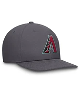 Nike Men's Gray Arizona Diamondbacks Pro Performance Snapback Hat