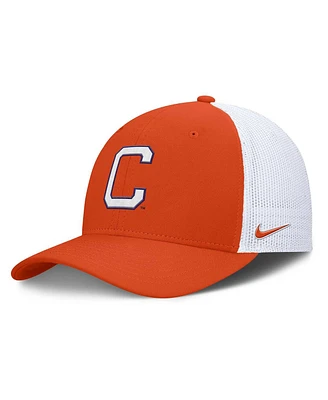 Nike Men's Orange Clemson Tigers On-Field Rise Futura Performance Flex Hat