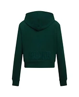 Pro Standard Women's Hunter Green Milwaukee Bucks Triple Tonal Full-Zip Hoodie