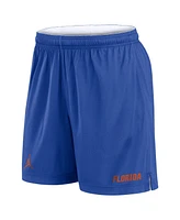 Jordan Men's White/Royal Florida Gators Primetime Reversible Shorts