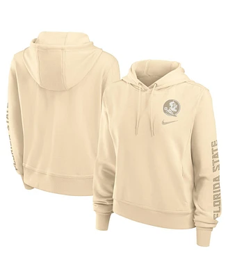 Nike Women's Tan Florida State Seminoles One Performance Pullover Hoodie