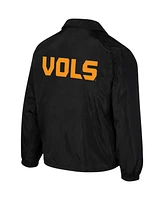 The Wild Collective Men's and Women's Black Tennessee Volunteers Coaches Full-Snap Jacket