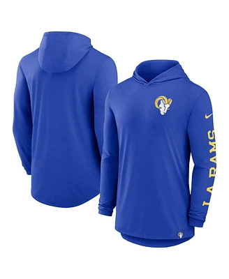 Nike Men's Royal Los Angeles Rams Blitz Pullover Hoodie