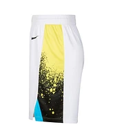 Nike Men's White Indiana Pacers 2024/25 City Edition Swingman Shorts