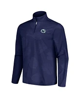 Tommy Bahama Men's Navy Penn State Nittany Lions Delray Frond IslandZone Half-Zip Jacket