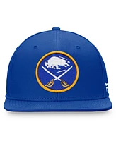 Fanatics Men's Royal Buffalo Sabres Core Primary Logo Snapback Hat