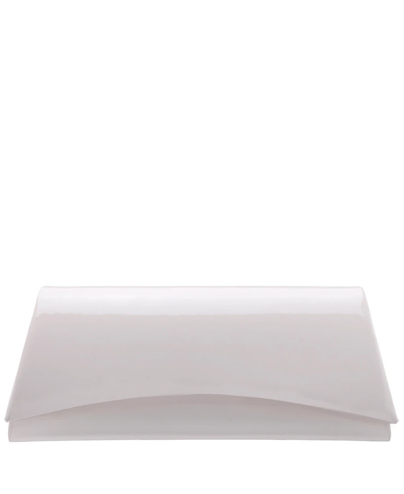 Nina Curved Flap Slim Clutch