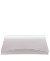 Nina Curved Flap Slim Clutch