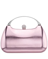 Nina Minaudiere with Metal Handle Clutch