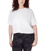 Sweaty Betty Women's Essential Short-Sleeve Crop Boxy T-Shirt