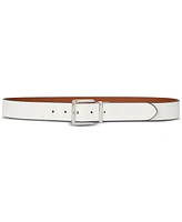 Lauren Ralph Reversible Crosshatch Leather Belt