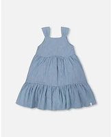 Deux par Toddler Girls Multi-Tiered Eyelet Dress