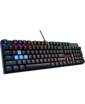 acer Predator Aethon 303 Wired Gaming Keyboard-Kailh Blue Mechanical Switches|Rgb Illuminated Keyboard|12 Backlight Effects|5 Pre-Set Gaming Modes & 3