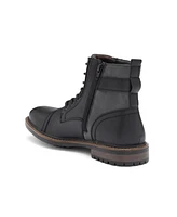 Rush Gordon Men's Side Buckle Cap Toe Boot