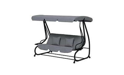 Outdoor Patio Swing Chair Comfortable Hanging for Relaxation Garden or Backyard