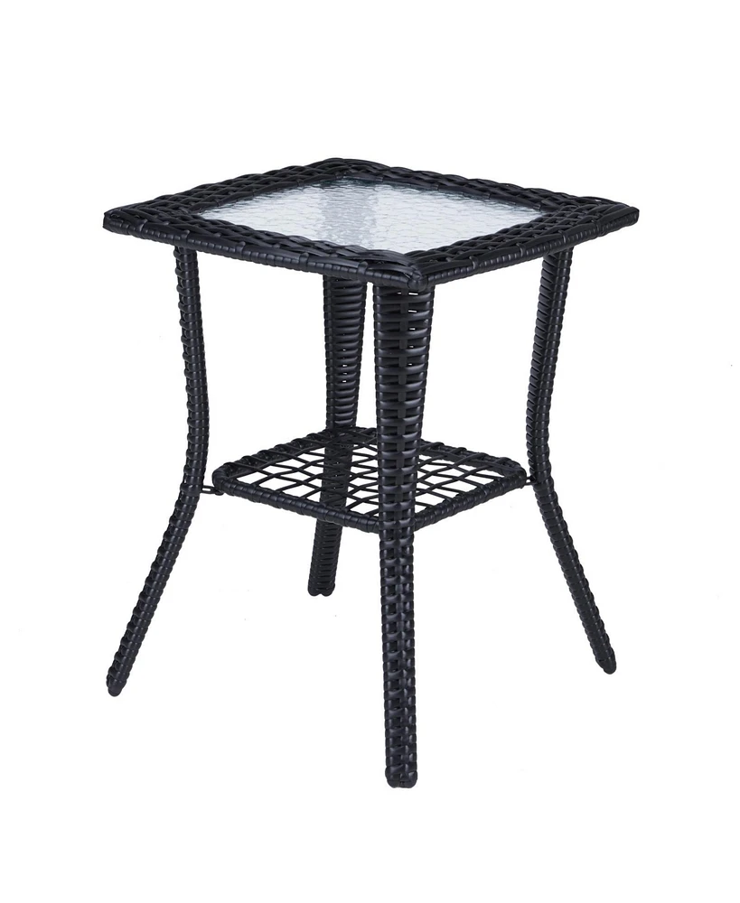 Outdoor Side Table Stylish and Functional for Patio, Garden, or Balcony Use