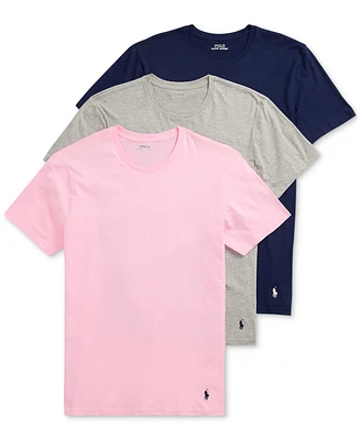 Polo Ralph Lauren Men's 3-Pack Classic Crewneck Undershirts