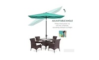 Sun Umbrella Portable Uv Protection Umbrella for Beach Patio or Outdoor Activities