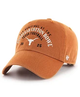 '47 Brand Men's Texas Orange Texas Longhorns College Football Playoff 2025 Cotton Bowl Clean Up Adjustable Hat