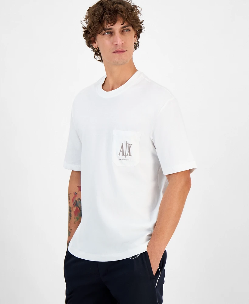 A|X Armani Exchange Men's Pocket Logo T-Shirt