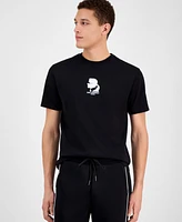 Karl Lagerfeld Paris Men's Head Graphic T-Shirt