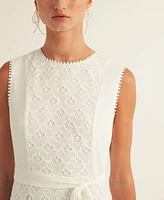 Arose Studio, Inc Women's Allison Pleated Sleeveless Dress