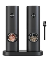 Salt and Pepper Grinder Set Adjustable Coarseness Automatic Battery Powered