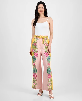 T Tahari Women's High-Rise Eternity Garden Pants