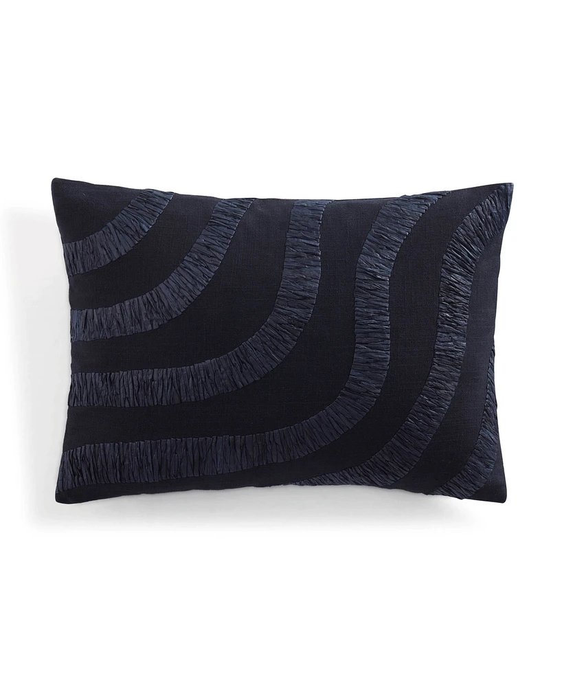 Donna Karan Home Wave Decorative Pillow, 14" x 20"