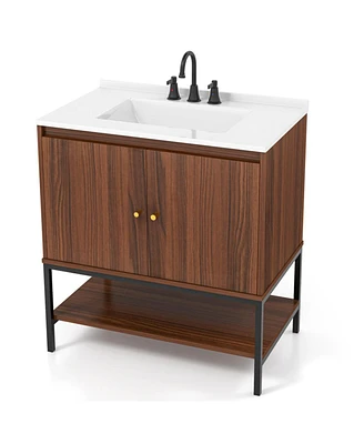 Bathroom Sink Set with Modern Design and Functional Fixtures for Stylish Bathrooms