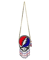 Grateful Dead Stealie Beaded Purse