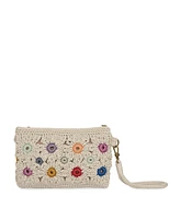 The Sak Vita Crochet Zipper Wallet