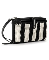 The Sak Iris Crochet Smartphone Convertible Crossbody Wallet