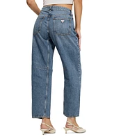 Guess Women's High-Rise Relaxed Barrel-Fit Jeans