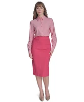 Tommy Hilfiger Women's Textured Button-Front Shirt