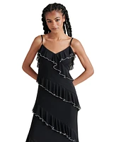 Steve Madden Women's Aidi Ruffled Midi Dress