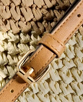 Style & Co Shell Straw Small Crossbody