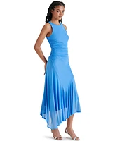 Steve Madden Women's Laney Asymmetrical Hem Sleeveless Dress