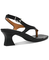 Dv Dolce Vita Women's Birdie Ankle-Strap Thong Heeled Dress Sandals